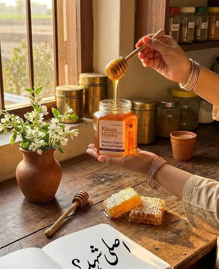 Asli Desi Honey aur Desi Ghee ke Fayde | 100% Pure Natural Guide - Khaas Honey