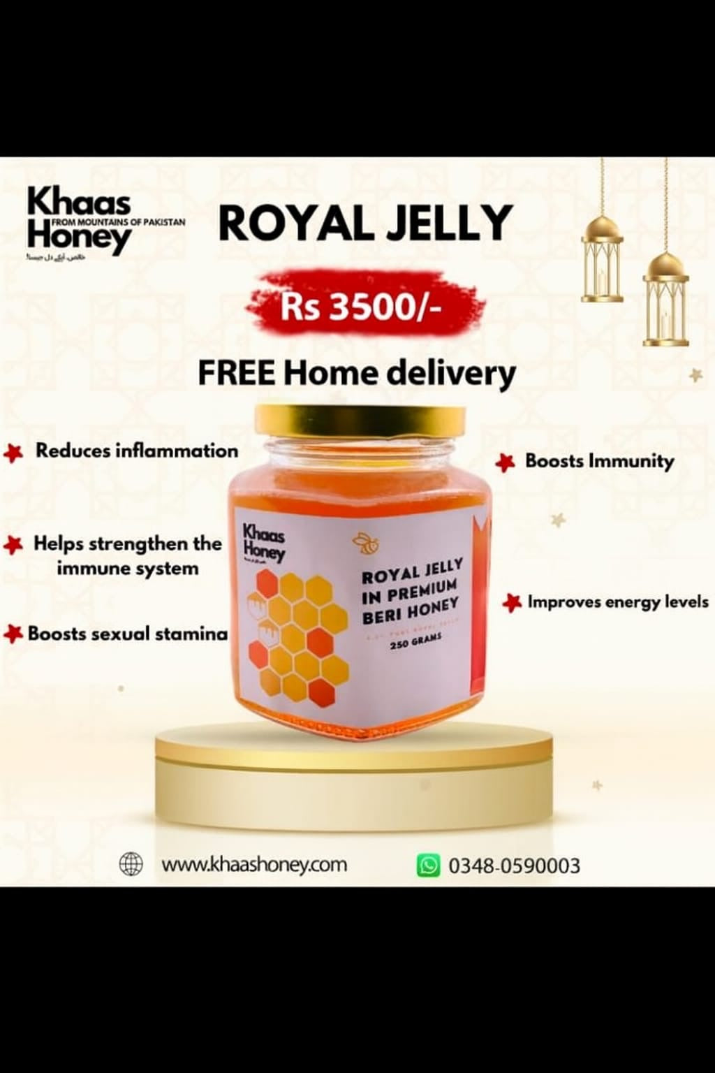 Royal Jelly Beri Honey