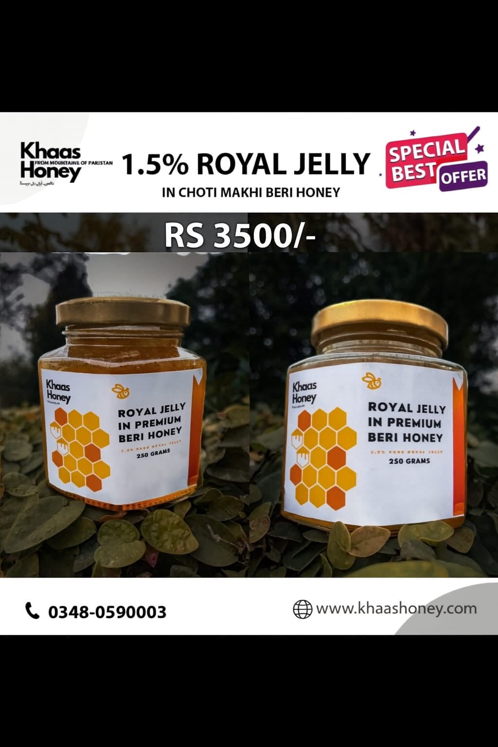 Royal Jelly Beri Honey