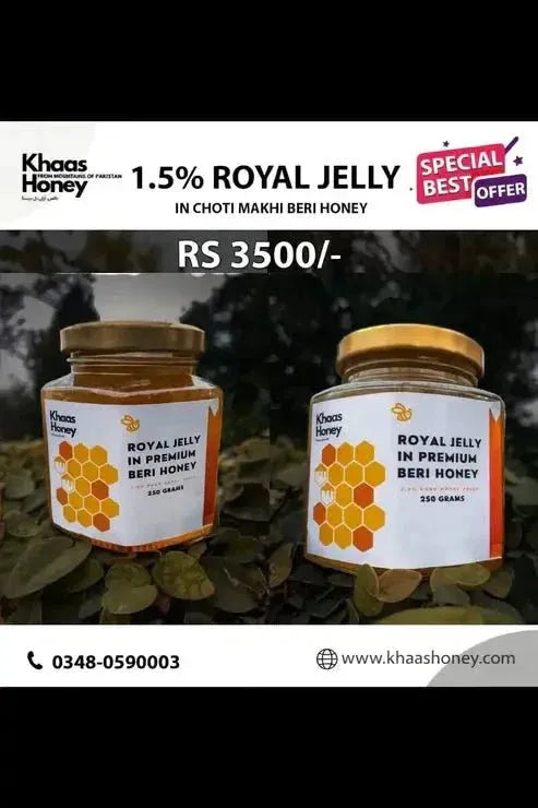 Royal Jelly Beri Honey - Khaas Honey