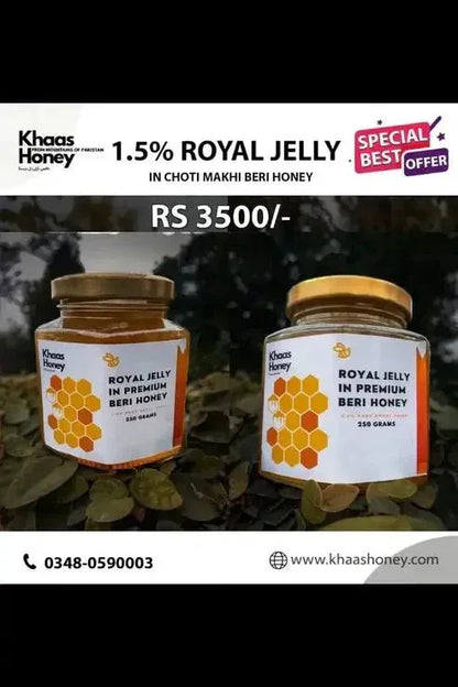 Royal Jelly Beri Honey - Khaas Honey