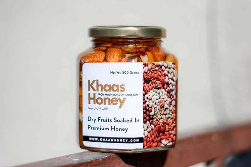 Dry fruits soaked in Premium Honey