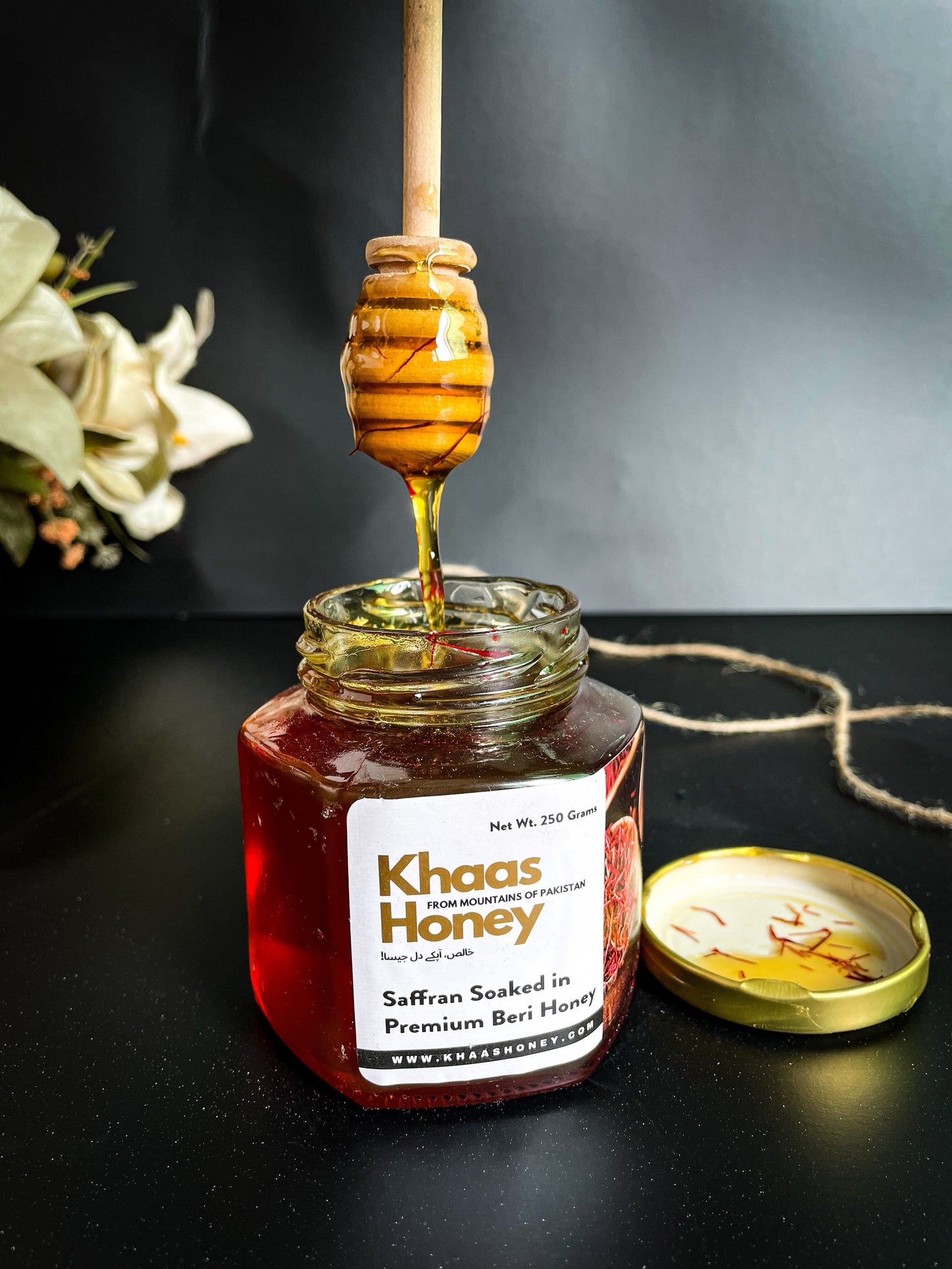 Saffran Soaked in Premium Beri Honey